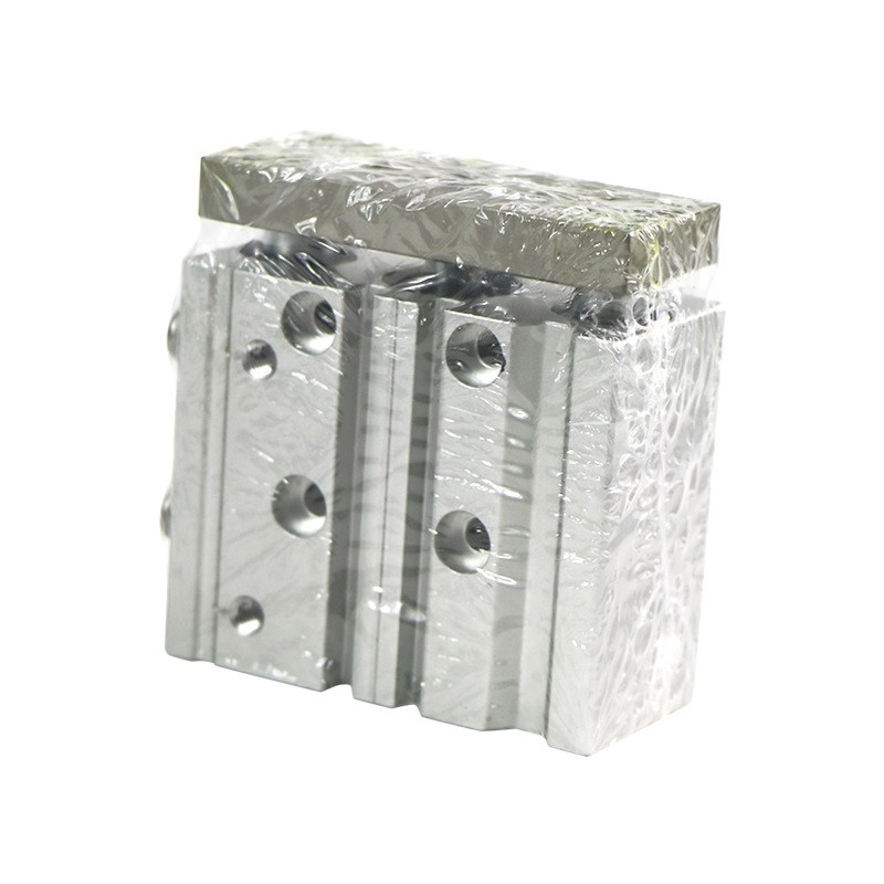 亚德客三轴三杆带导杆气缸TCM20/25/32/40*10X20X25X30X40X50X75S