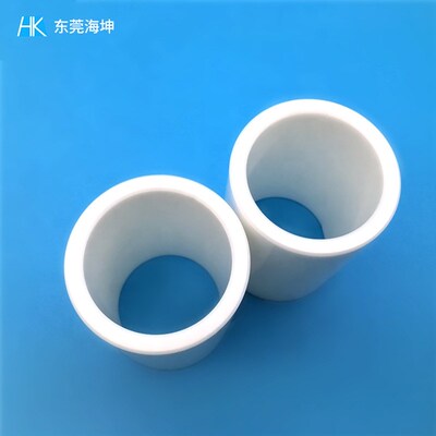 氧化锆陶瓷管套定做 氧化钇稳定氧化锆管 耐高温二氧化锆陶瓷管子