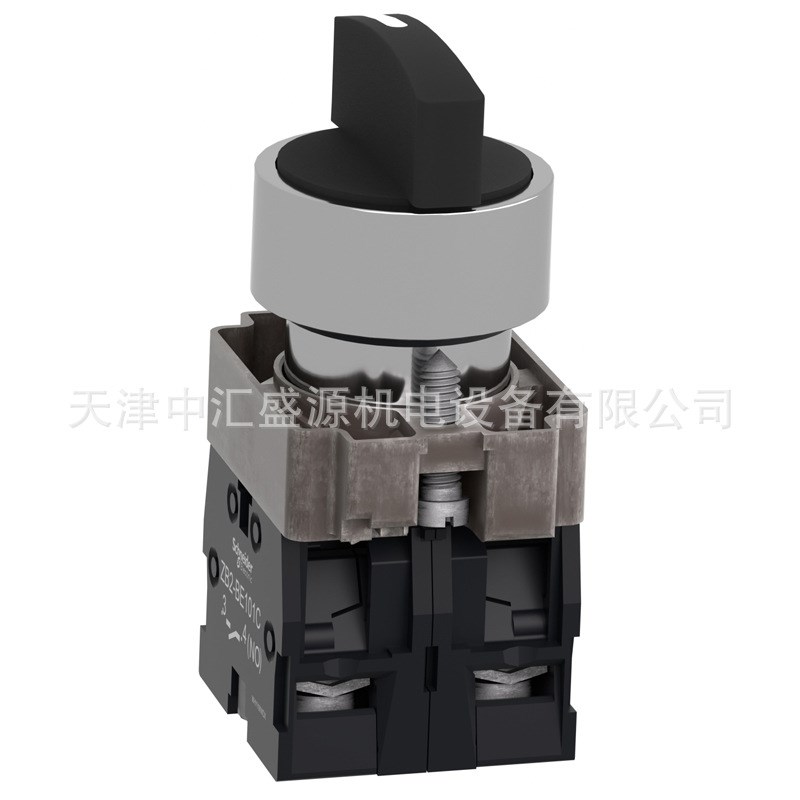 XB2BD53C三档选择开关2NO黑色ZB2BD5C+ZB2BZ103C选择开关
