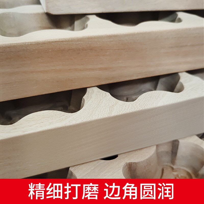 木质定胜糕模具木制状元糕模 金榜题名米糕方糕桂花糕绿豆糕模