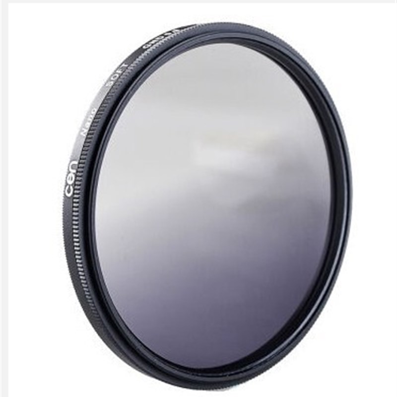 现货cen变色龙GND0.9渐变镜67 72 77 82mm中灰镜密度滤镜渐变灰镜