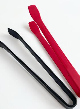 TTANG 厚皮橙同款翘嘴硅胶夹子牛排烧烤食物夹耐高温厨房食品夹