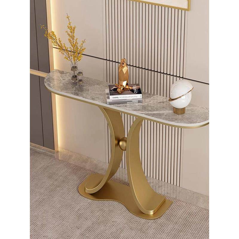 现代简约装饰靠墙条案隔断玄关桌餐边桌客厅正对门高端玄关柜