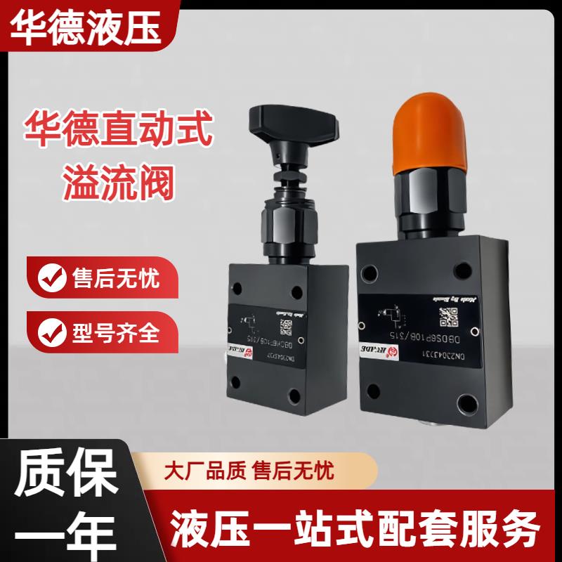 华德液压型直动式溢流阀DBDH6P DBDH10P10B/315调压阀DBDS6插装阀