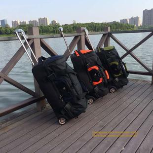 外贸美式橄榄球/冰球/单板滑雪装备包户外运动双肩包出国旅行拉杆