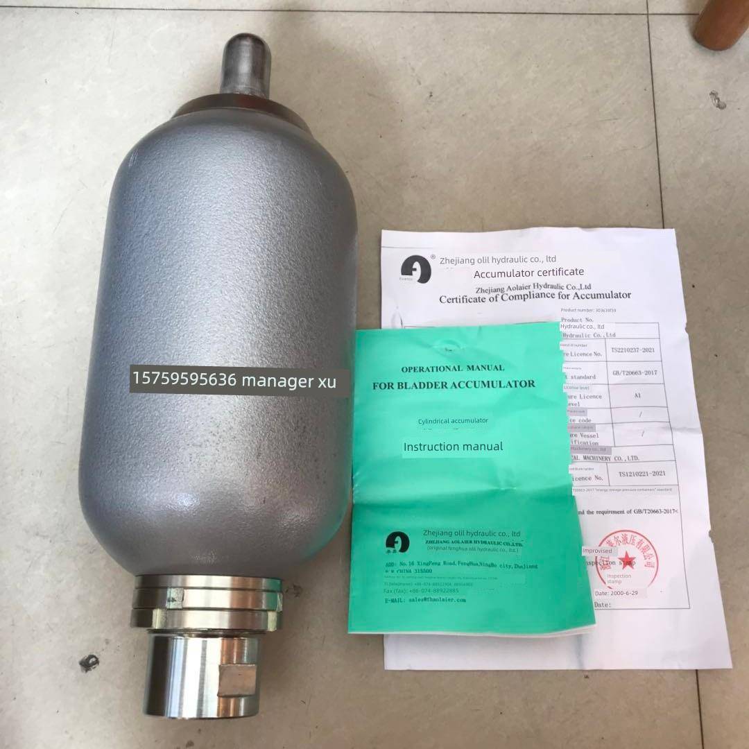 浙江奥莱尔液压有限公司蓄能器 NXQ-AB-10/25/40-10-20-31.5-L-Y