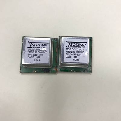 ISOTEMP OCXO143-141 10MHZ恒温晶振5v 方波 拆机件