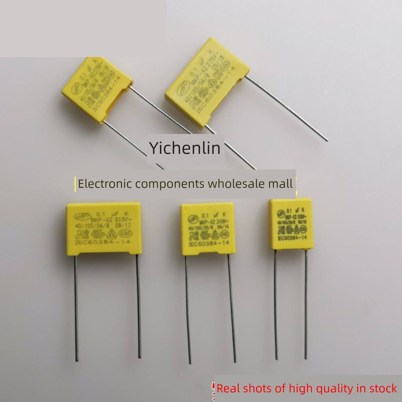 275V 310V 104K 224 334 0.1UF 0.22 0.33软导引线电线安规电容X2