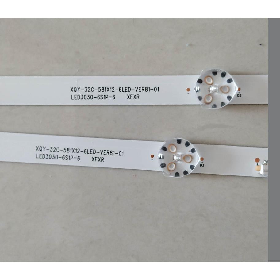 全新32UD8A高清-LED32D04灯条XQY-32C-581X12-6LED-VER81-01灯条