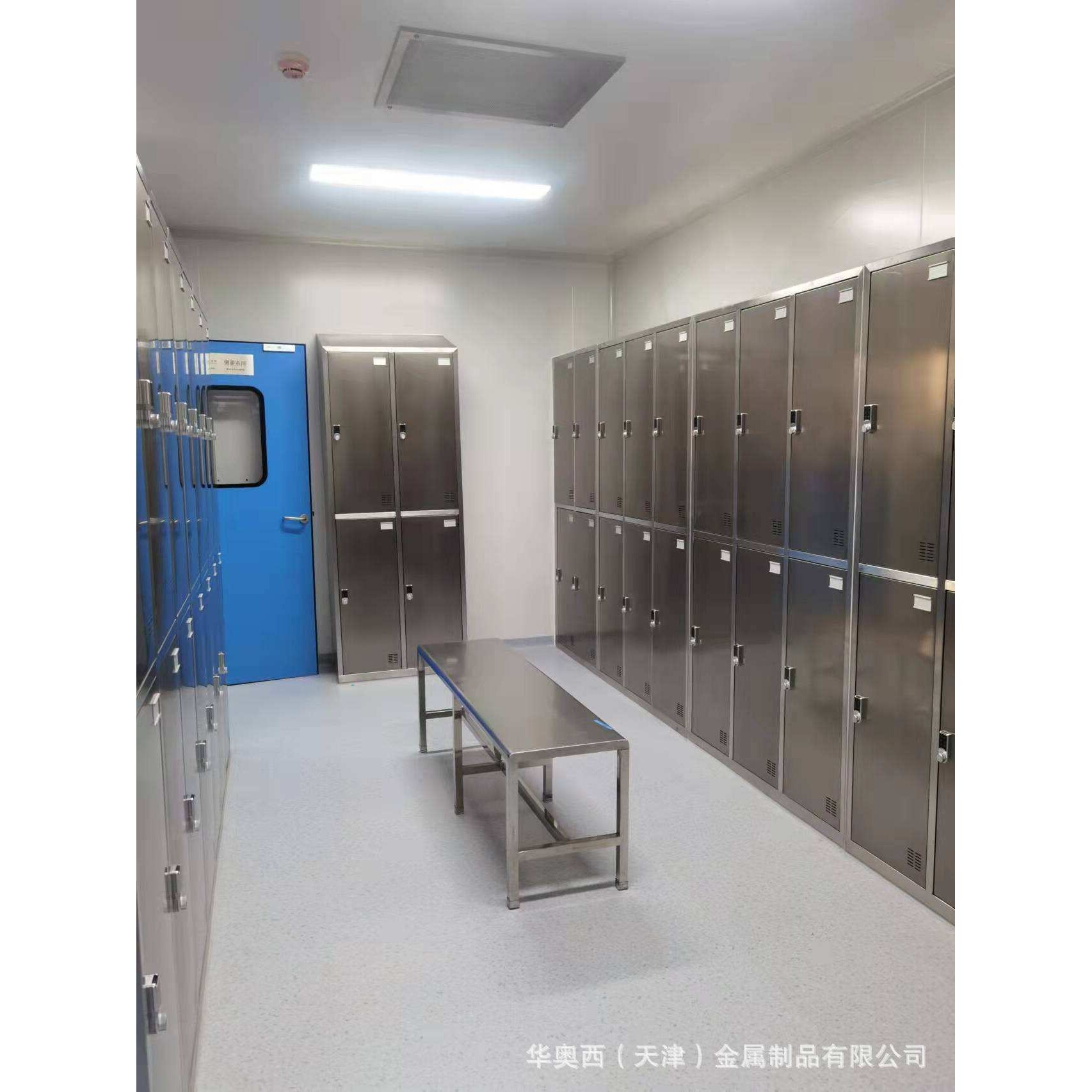 天津九门不锈钢更衣柜制造