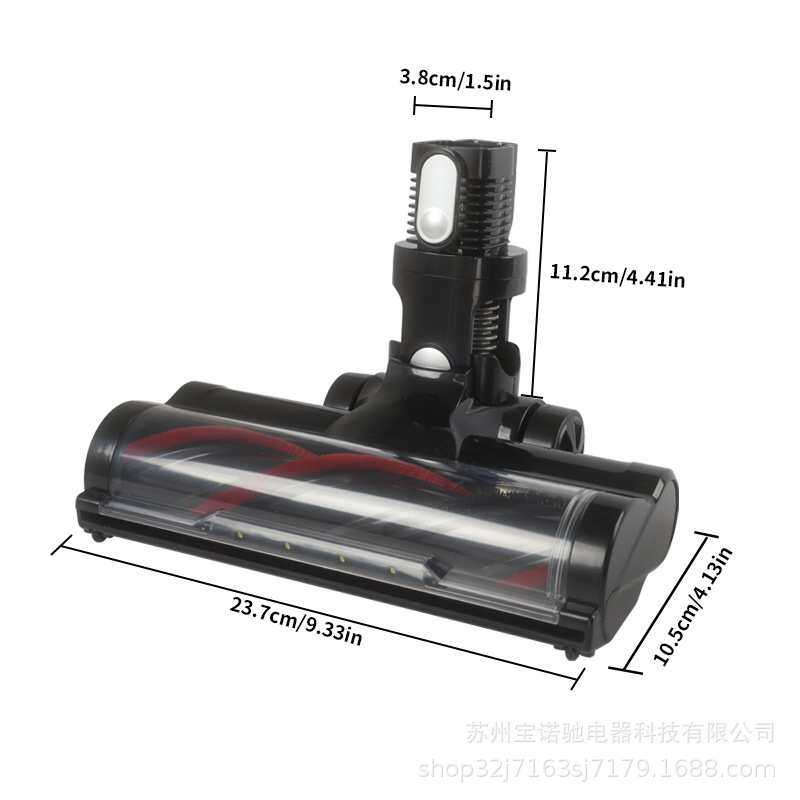 适用于INSE 吸尘器电动地刷涡轮毛条地刷N5吸头配件