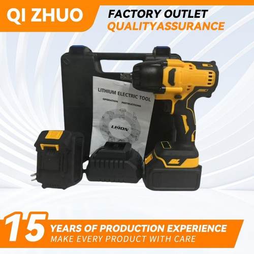 外贸大扭力锂电扳手重型汽修工具无刷充电式电风炮