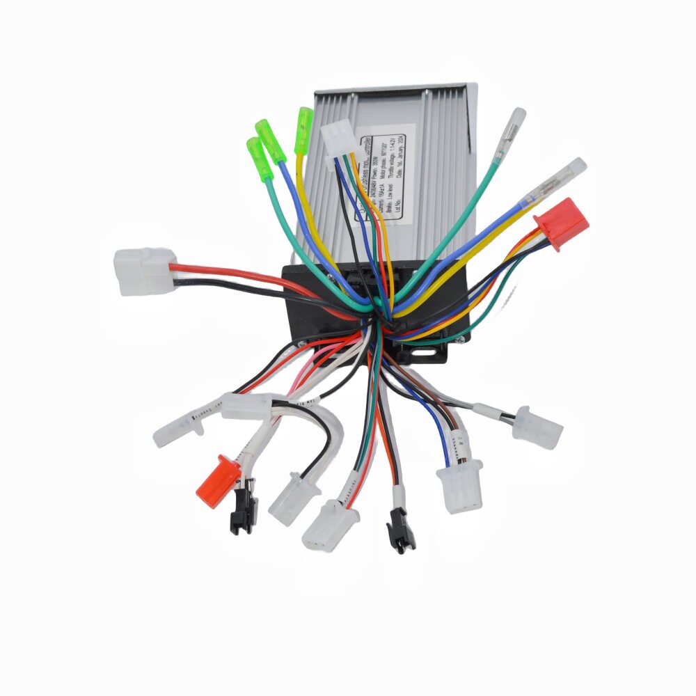 24V/36V/48V350W双驱控制器,平衡车卡丁车通用一拖二滑板车双