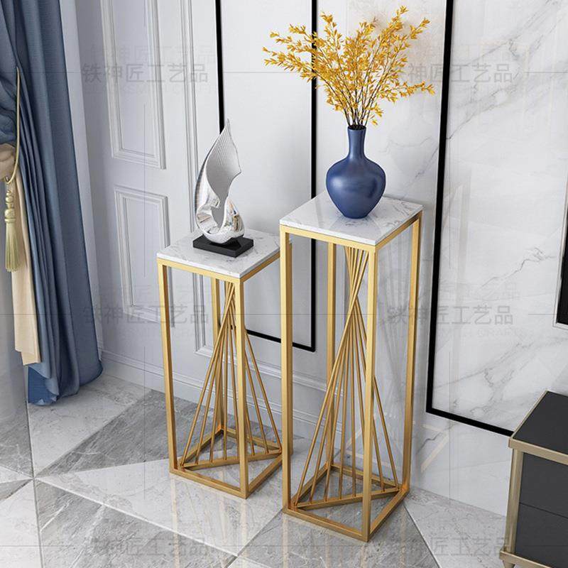 北欧大理石花架简约客厅室内装饰置物架阳台时尚落地式绿萝花盆架,智能设备,其他智能设备,淘宝优惠券,粉丝福利购,淘宝优惠卷