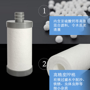 淋浴器 家用过滤器滤芯 全店满28 洗衣机 热水器净水