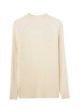 【玉米专享】法式复古坑条半高领打底衫上衣86390#