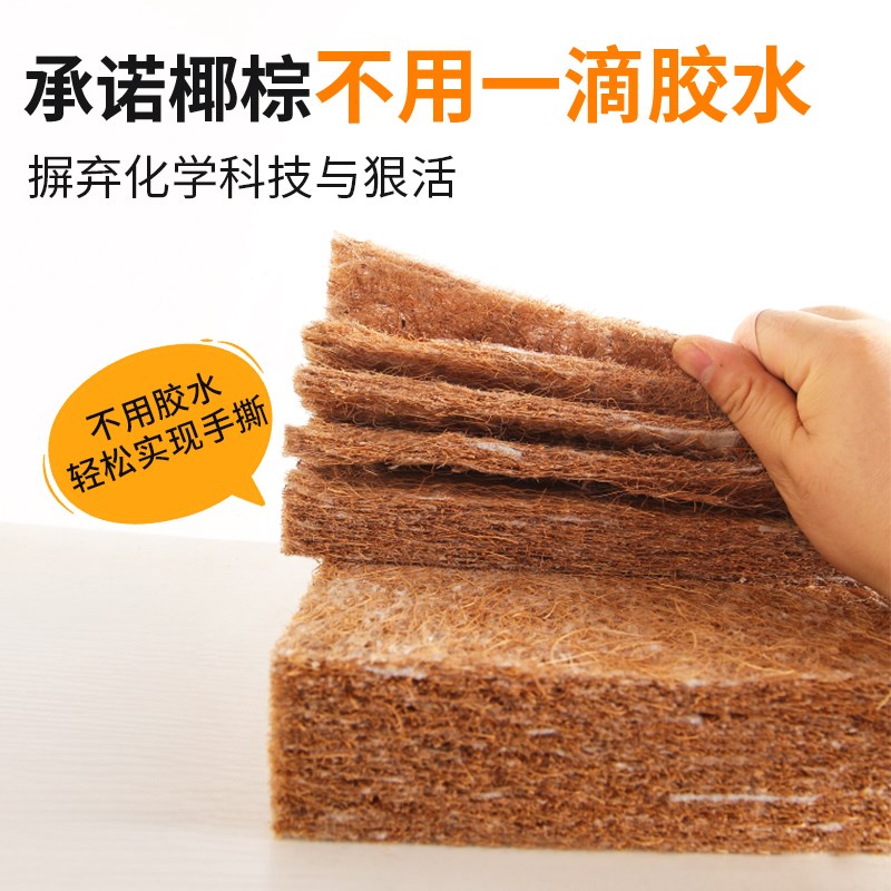 打地铺睡垫椰棕家用床垫单人可折叠直接铺地上睡觉神器