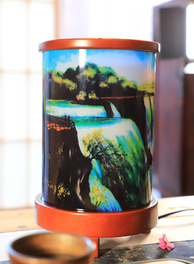 木成 张国荣周边纪念品同款春光乍泄旋转跑走马灯依瓜苏瀑布灯