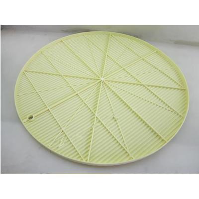 盖帘饺子帘家用塑料盖垫加厚大号饺子托盘饺子面食帘厨房圆形盖垫