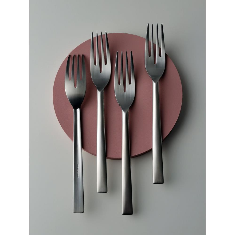 PURFI PERLI 斯堪的纳维亚风 18-10不锈钢餐叉牛排叉西餐意面叉子