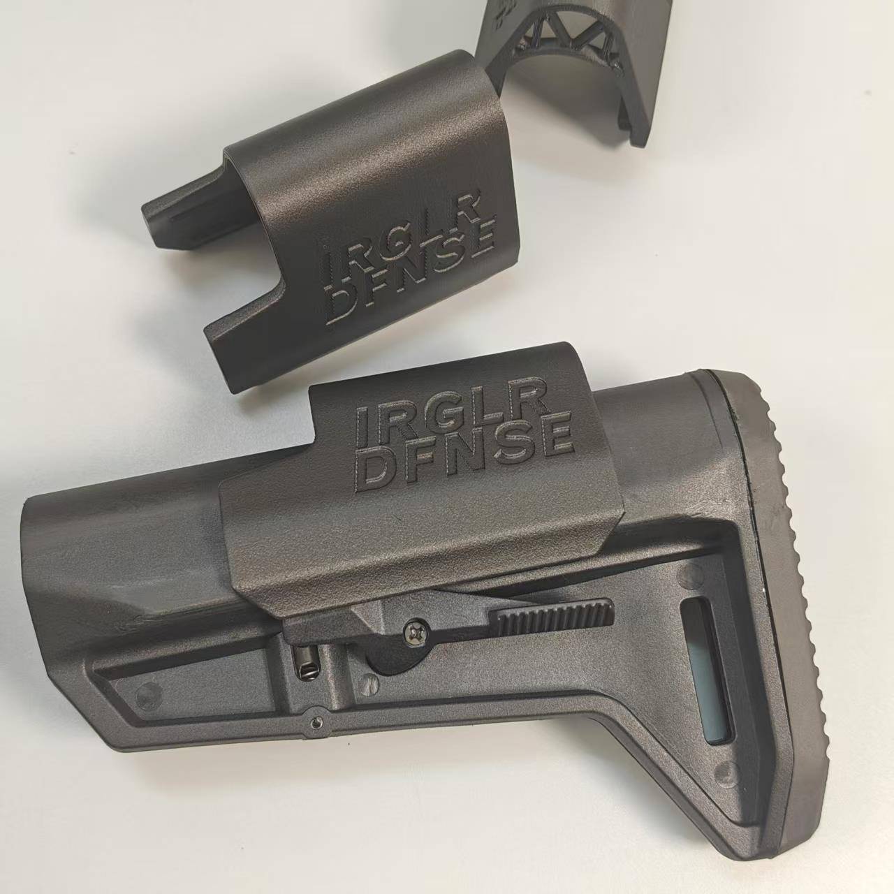 n4后托 托增高slk 3D打印 碳纤维 MOE SLK后托 托增高托 托腮板托