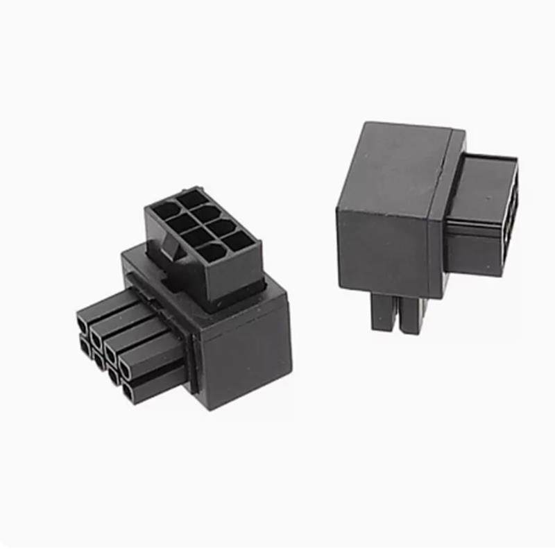 主板CPU 8PIN电源转向接头8针电源接口转向头CPU 8PIN 正弯反弯