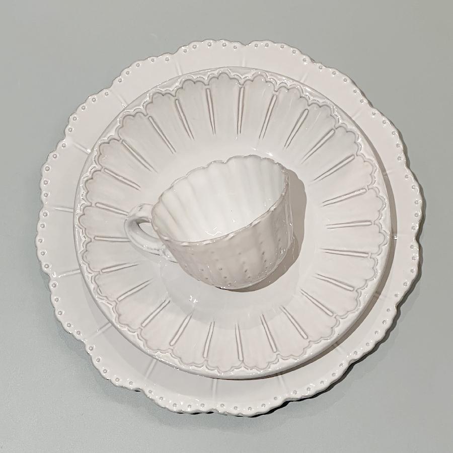 [YURUUI设计师]意大利Virginia Casa经典黑陶材质复古家用餐盘