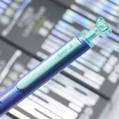 TSING 0156A1硬核时空舱限定赛博光年双珠速干按动中性笔黑芯学生