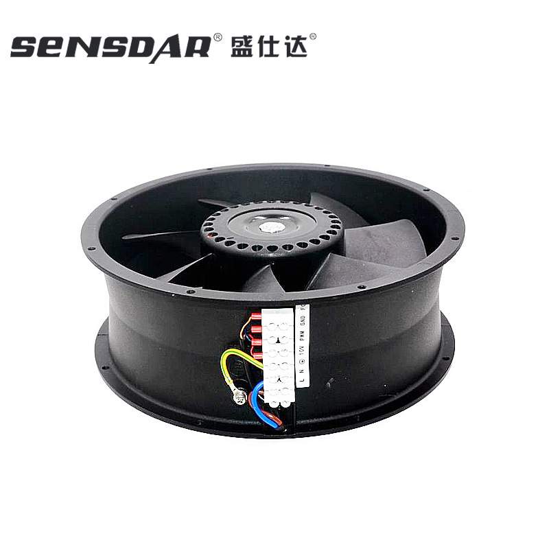 DC25489直流24v48v散热风扇铝框机柜储能柜轴流风机电机储能专用