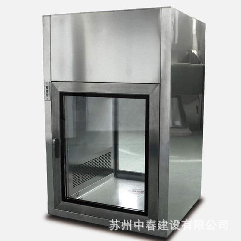 江苏自净机械互锁实验室传递柜消毒传递箱201不锈钢窗净化空气