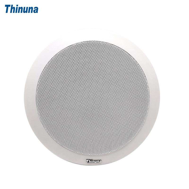 Thinuna天花音箱商用音响设备校园公共广播系统音响设备吸顶喇叭