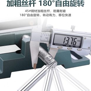 精密平口钳夹具小型台钳台多功能台虎钳钻床夹钳家用虎钳 美式