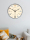 Кремовый стиль кошачьих настенных часов mute simple personality clock настенные часы 2025 new net red ins wind free punch mini 3