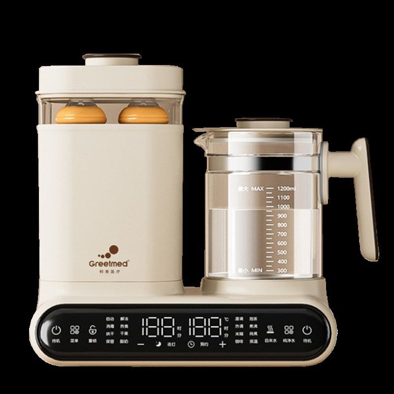 柯泰恒温水壶婴儿专用调奶器玻璃奶瓶消毒器二合一体机带烘干S,厨房电器,调奶器/恒温调奶杯,淘宝优惠券,粉丝福利购,淘宝优惠卷