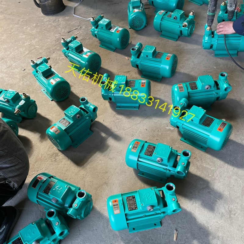 雾炮专用泵一体电机泵压力泵2.2千瓦380专用泵漩涡泵配件泵头盖厂