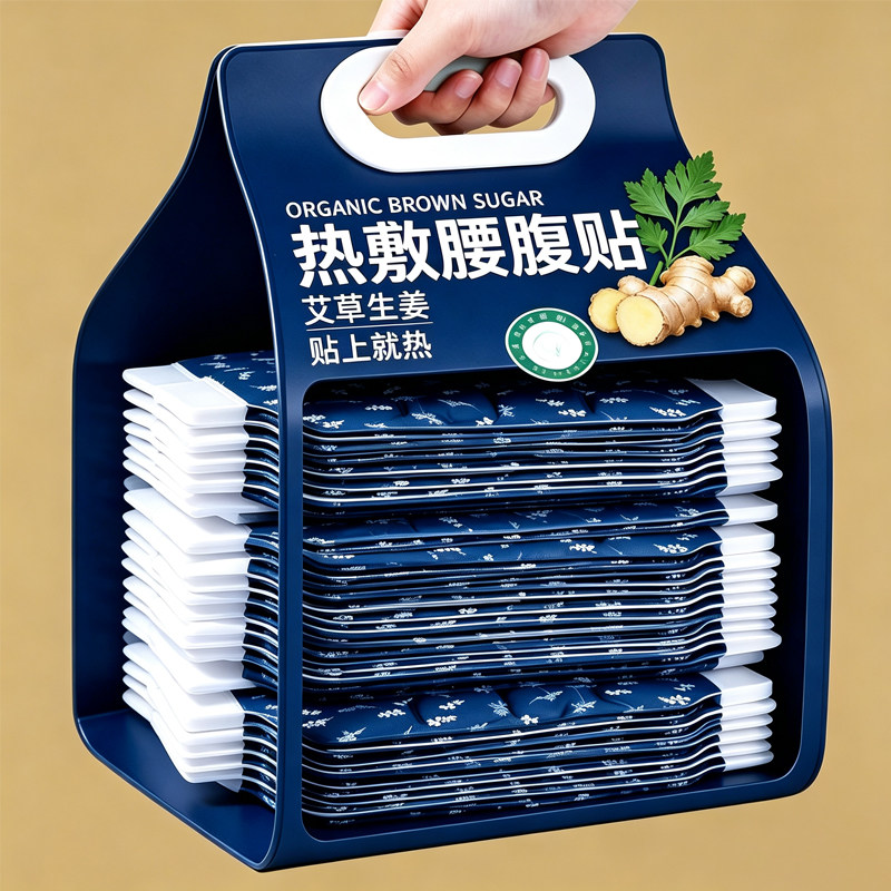 蕲艾暖腰腹热敷贴经期护腰