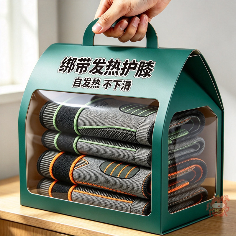 艾草绑带护膝发热保暖防寒老寒腿