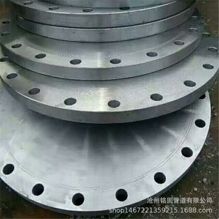 化工用国标GB/T9123 碳钢法兰盖 盲板法兰DN500PN16法兰盖