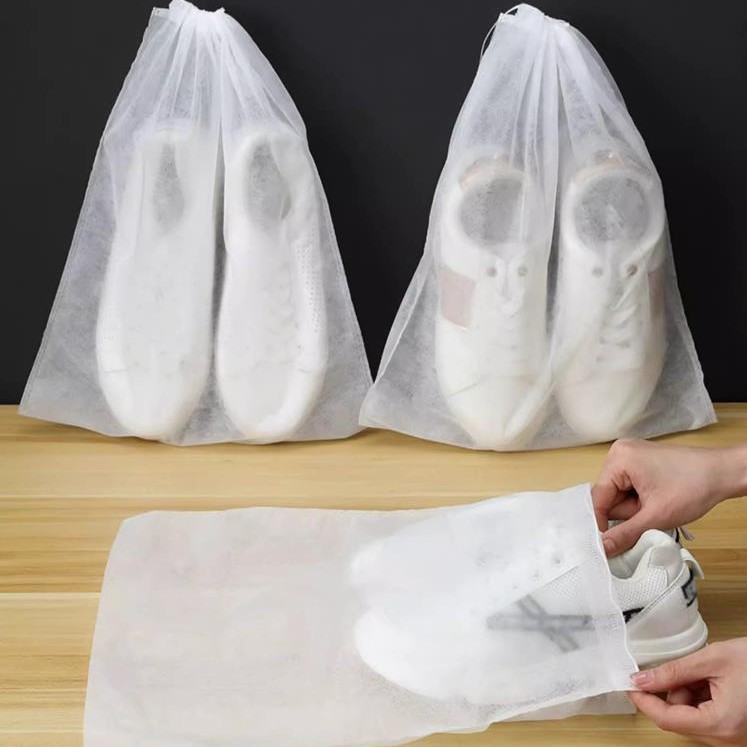 晒鞋防黄袋装鞋包小白鞋无纺布袋鞋子收纳袋防潮防霉防尘鞋罩鞋套