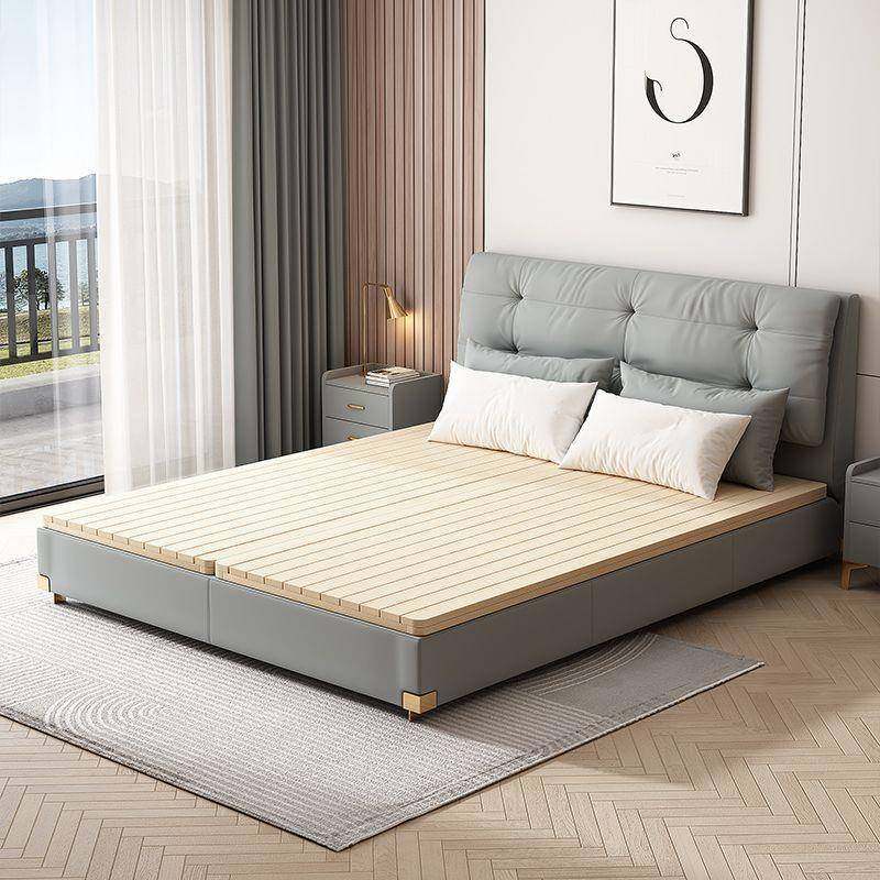 实木静音硬床板实木排骨架护腰护脊椎床板榫卯结构新款折叠床板