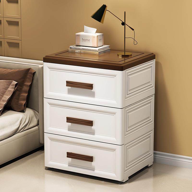 简约床头柜抽屉式收纳小户型储物迷你家用卧室边小