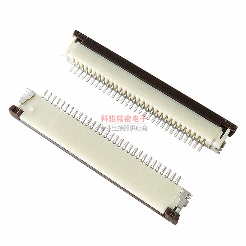 1.0FPC/FFC排线插座 30P 抽拉式下接 连接器H=3.0原装进口现货