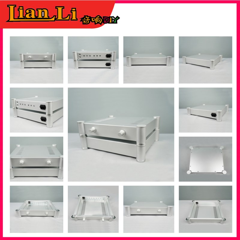 圆角胆机箱 全铝功放机箱 胆机机箱NEW3607T 铝合金外壳