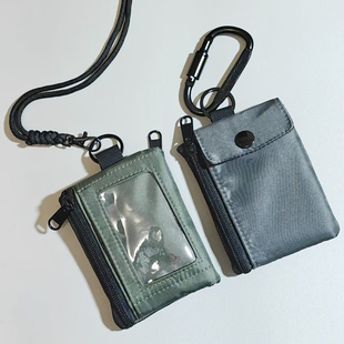 日系户外运动小挂包多功能收纳卡包钥匙包耳机包身份证件包零钱包