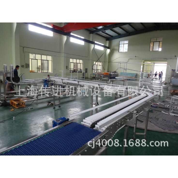 供应柔性滚珠链板输送机 铝材滚珠链板输送机，厂家