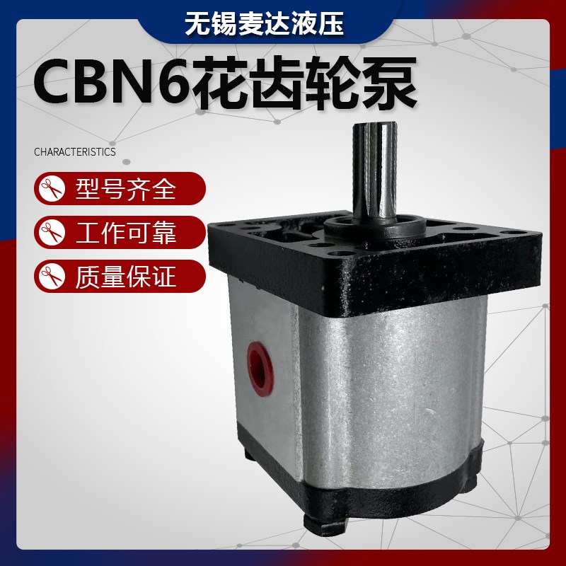 齿轮泵 高压泵CBN-G310 G314 G306 G316农用拖拉机6花键液压油泵