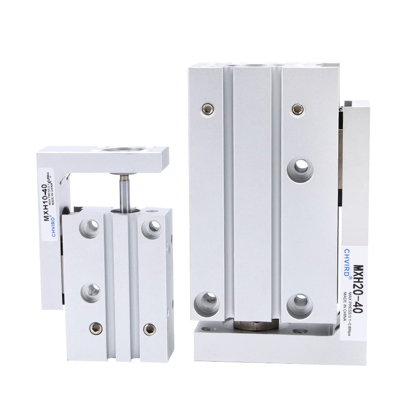 滑台气缸MXH6/10/16/20-5/10/15/20/25/30/35/40/50/60带导轨气动