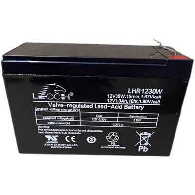 理士蓄电池12V7AH机器内置 电信系统LHR1230W 直流屏UPS电源包邮