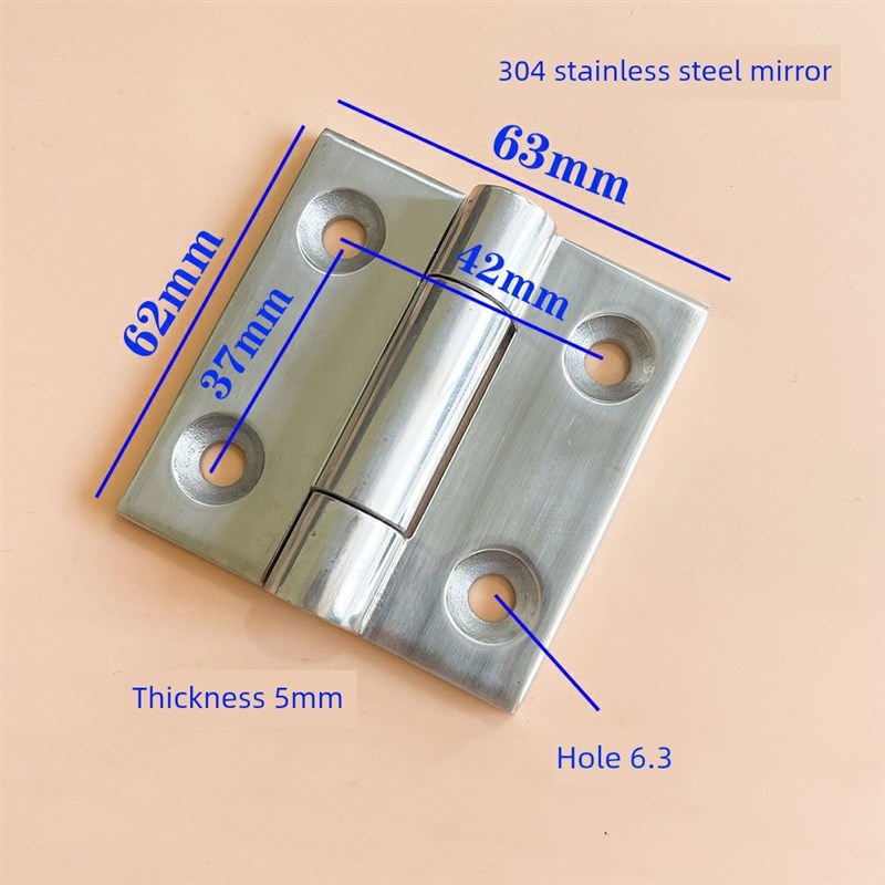 重型合页304不锈钢蝶形铰炼 63*62工业合页 SHHPSZ6/8 SHHPSZ8-45