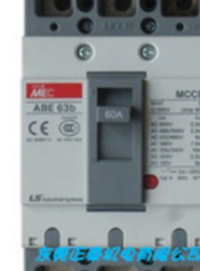 【原装正品】LS(LG)经济型塑壳断路器  ABE 63b 60A